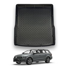 NOMAD Boot Liner for VW Passat 2011-14 Estate Tailored Car Floor Mat Guard Tray
