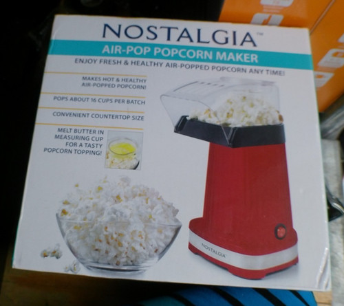 Nostalgia hot air popcorn - hot,