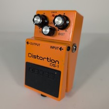 Boss DS-1 Distortion Electric Guitar Effects Pedal Classic Orange