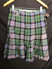 Original British Army Plaid Kilt - 28" Chest