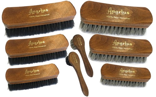 Horsehair shoe brush boot - horsehair,