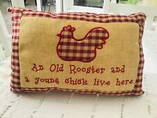 Primitive Country Burgundy and