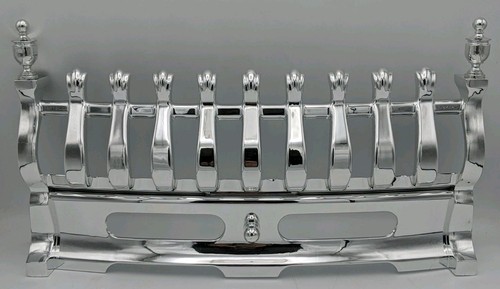 Traditional fireplace silver - traditional,