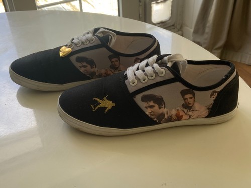 Rare elvis trainers canvas - rare:, /