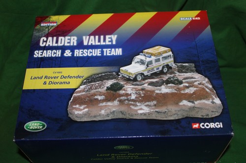 Corgi diorama calder valley - diorama,