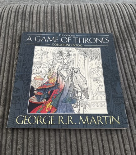 Game thrones colouring book - thrones,