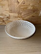 Pierced Royal Creamware Fine China Originals Decorative Bowl