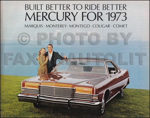1973 mercury sales catalog xr7 - catalog,