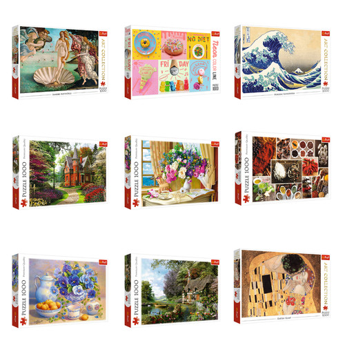 Trefl 1000pc large adult art - 1000pc,