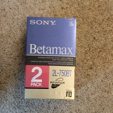 Sony Betamax 2L750BT Twin Pack