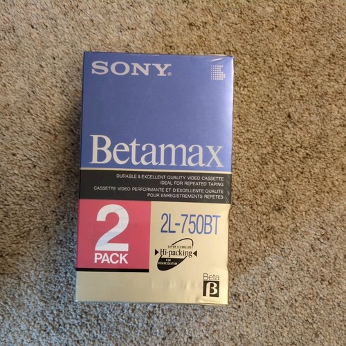 Sony betamax 2l750bt twin pack - sony,
