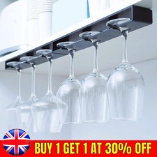 2pcs Wine Glass Rack Black