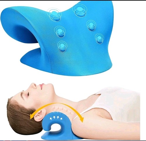 Neck pain traction pillow - neck,