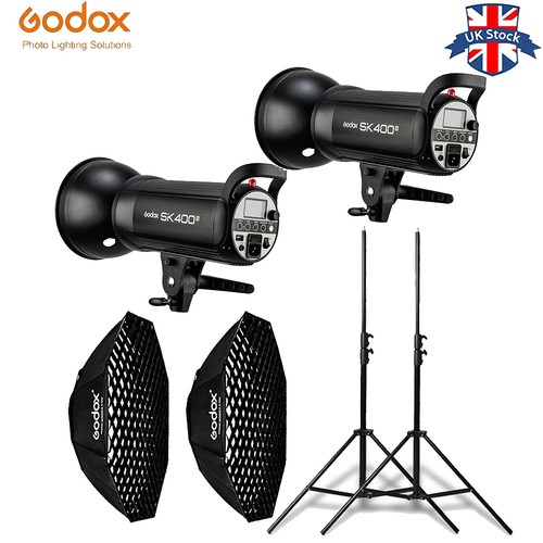 2pcs godox sk400ii - 2pcs, studio