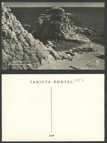 Spain tossa mar 1956 old - spain,