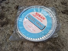 x3 Vintage Siran Luxury Wheel Trims Triumph Herald, Vitesse & Spitfire #W