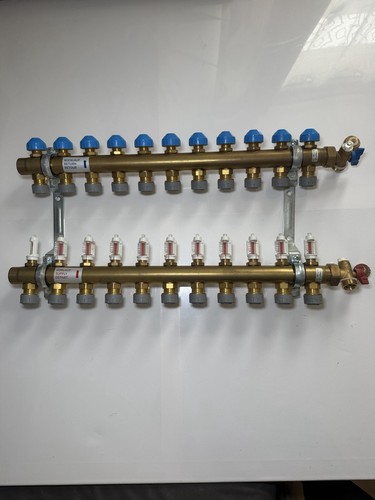 Port underfloor heating - 11-port,