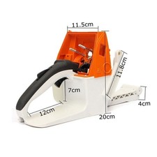 Plastic rear handle gas fuel