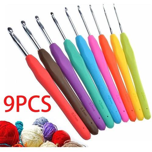 9pcs crochet hooks set - 9pcs,