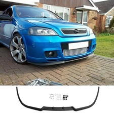 For Vauxhall/For Opel Astra G MK4 Front Bumper Spoiler Lip Valance + Screws