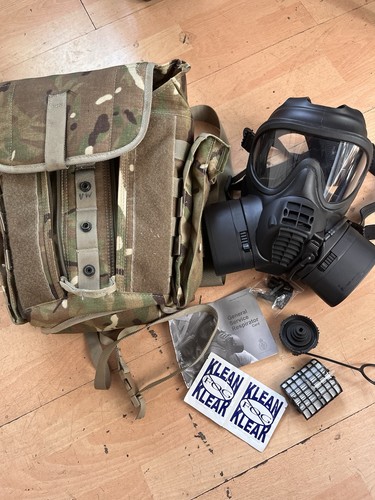 British issue gas mask - british,