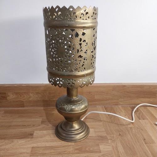 Pierced brass electric - brass,