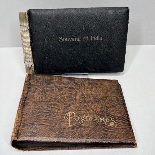 Vintage postcard albums - postcard,