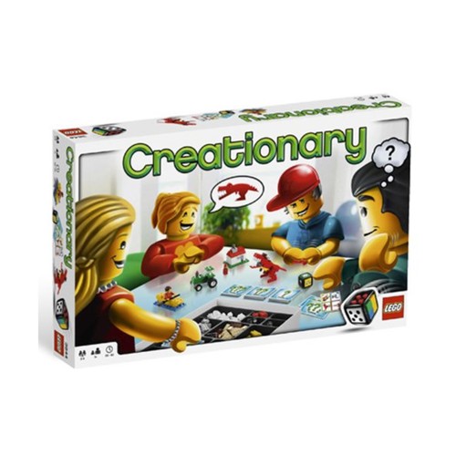 Lego boardgame creationary box - boardgame,