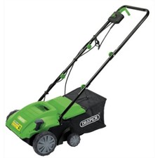 Draper 97921 230V 2-in-1 Lawn Garden Moss Aerator & Scarifier, 320mm