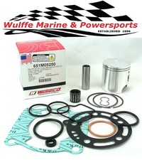 Top End Rebuild Piston Kit Kawasaki KX100 1998-13 Wiseco 651M05250 STD 52.50mm