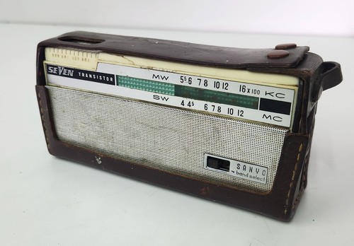 Vintage sanyo seven transistor - vintage,
