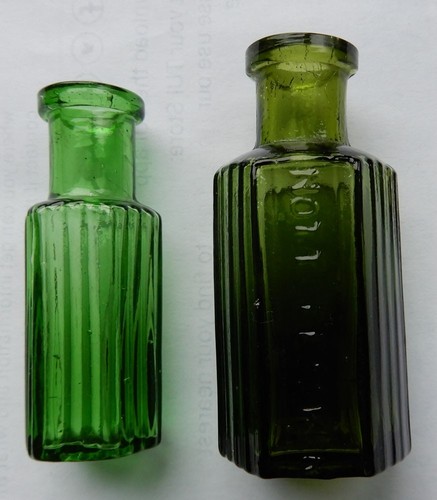 Dark green 2oz hexagonal - green,