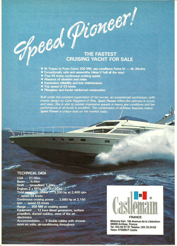 1988 speed pioneer yacht - 1988,