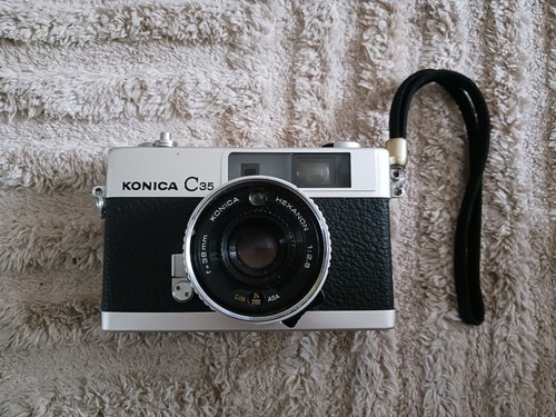 Vintage konica c35 35mm - vintage,