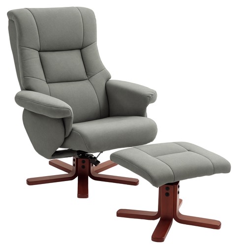 Homcom recliner chair with - homcom,