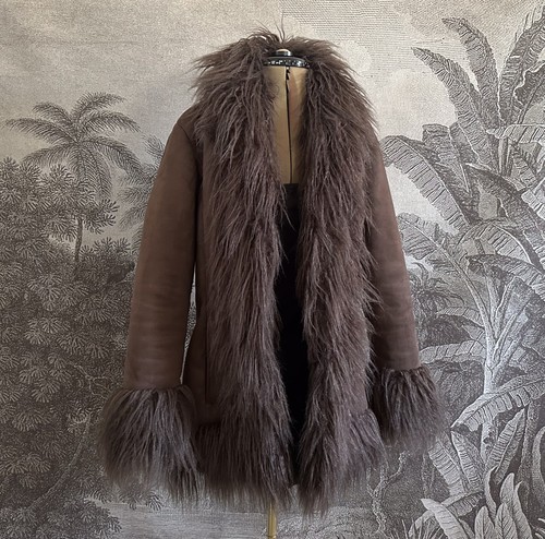 Afghan coat y2k penny lane - afghan,