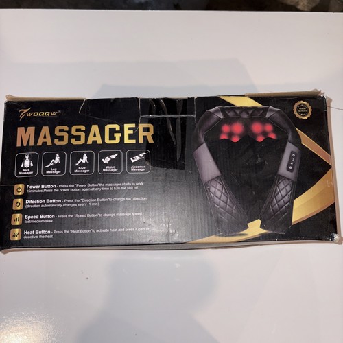 Shiatsu back neck massager - &,
