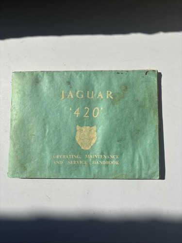 Jaguar 420 operating - jaguar,