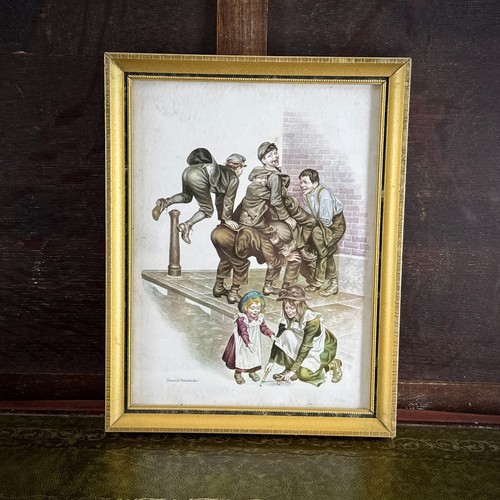 Vintage ronald embleton print - ronald,