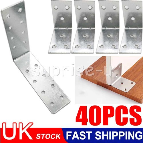 40pcs angle brackets heavy - 40pcs,