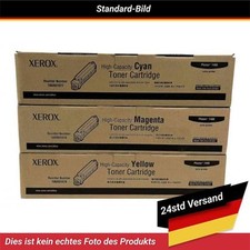 Xerox Phaser 7400 Toner CMY High Yield Pack of 3