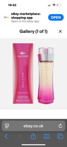 Lacoste touch pink - pink, de