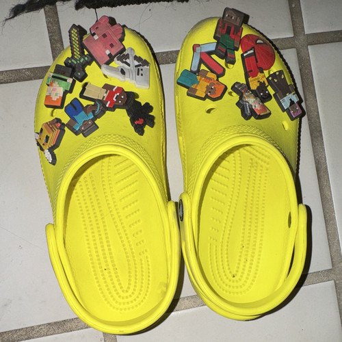Crocs classic clog yellow - yellow, w/