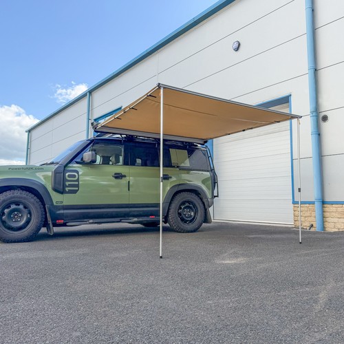 Vehicle side awning - vehicle,