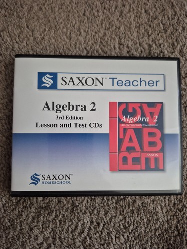 Saxon teacher algebra 3rd - saxon,