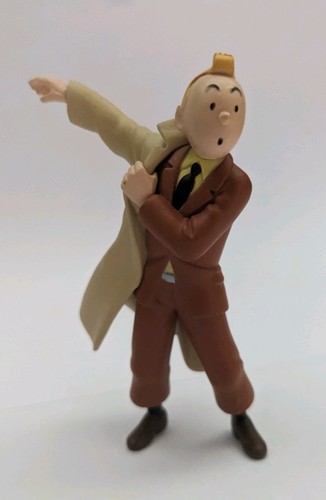 Tintin figurine model - tintin,