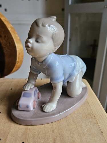 Lladro ready roll boy - lladro, roll"