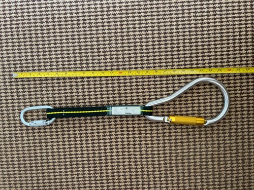 Scaffold hook lanyard