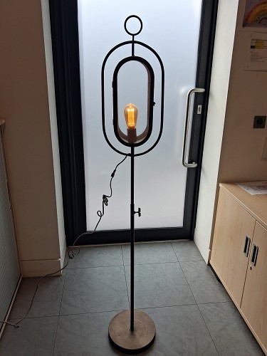 Vintage style standard - standard, lamp