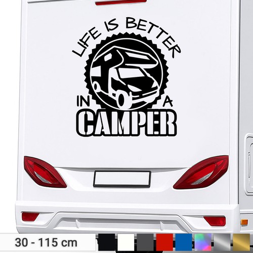 Motorhome sticker caravan bus - sticker,